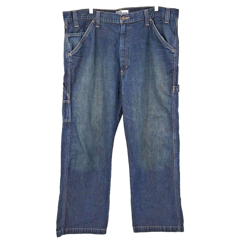 Levis Signature‎ Carpenter Mens Jeans Actual Size 42x30 100% Cotton